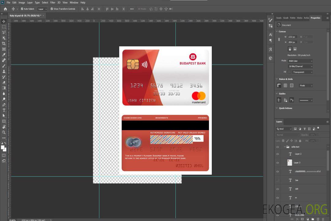 Hongrie Budapest banque mastercard template Hongrie Budapest banque mastercard template